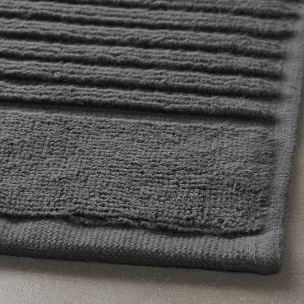 Коврик для ванной Ikea Alstern Полиэстер / Grey photo 2