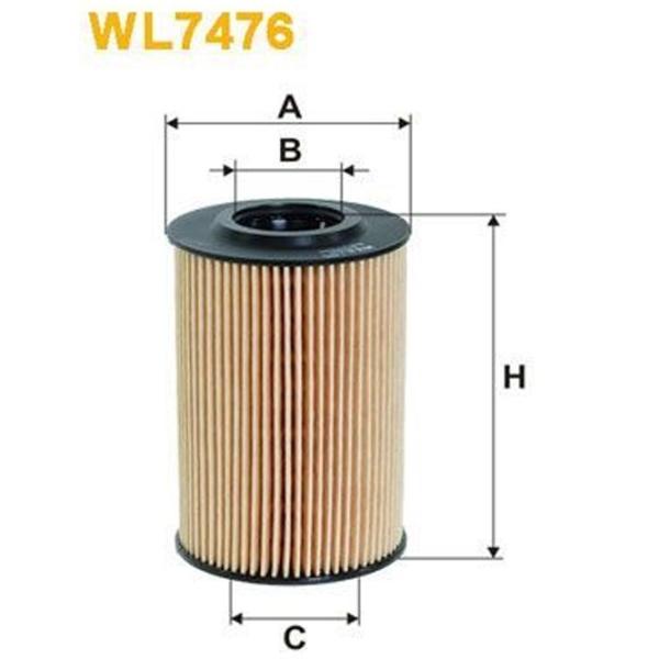 Filtru de ulei Wix Filters WL7476 WX-WL7476 photo 2 Filtru de ulei Wix Filters WL7476 WX-WL7476 photo 2