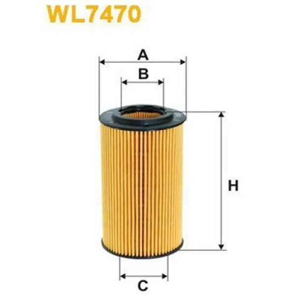 Масляный фильтр Wix Filters WL7470  WX-WL7470 photo 2 Масляный фильтр Wix Filters WL7470  WX-WL7470 photo 2