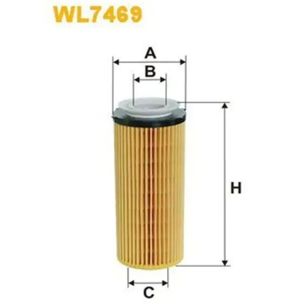 Filtru de ulei Wix Filters WL7469 WX-WL7469 photo 2 Filtru de ulei Wix Filters WL7469 WX-WL7469 photo 2