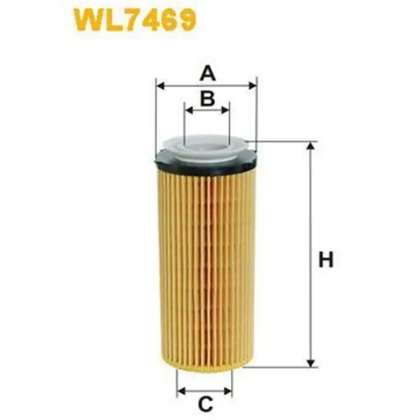 Filtru de ulei Wix Filters WL7469 WX-WL7469 photo 2 Filtru de ulei Wix Filters WL7469 WX-WL7469 photo 2