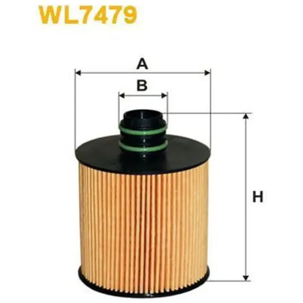 Масляный фильтр Wix Filters WL7479 WX-WL7479 photo 2 Масляный фильтр Wix Filters WL7479 WX-WL7479 photo 2