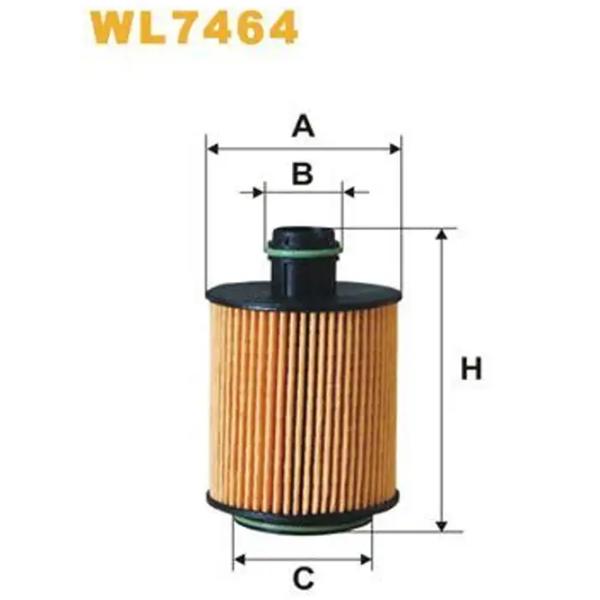 Filtru de ulei Wix Filters WL7464 WX-WL7464 photo 2 Filtru de ulei Wix Filters WL7464 WX-WL7464 photo 2