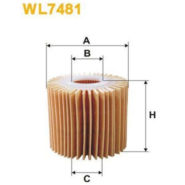 Filtru de ulei Wix Filters WL7481 WX-WL7481 photo 2 Filtru de ulei Wix Filters WL7481 WX-WL7481 photo 2