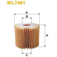 Filtru de ulei Wix Filters WL7481 WX-WL7481 photo 2