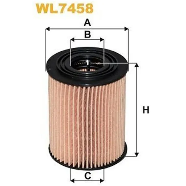 Filtru de ulei Wix Filters WL7458 WX-WL7458 photo 2 Filtru de ulei Wix Filters WL7458 WX-WL7458 photo 2