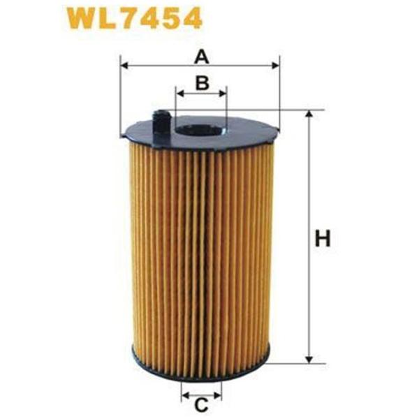Filtru de ulei Wix Filters WL7454 WX-WL7454 photo 2 Filtru de ulei Wix Filters WL7454 WX-WL7454 photo 2