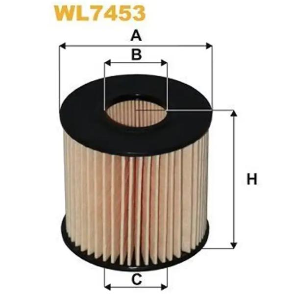 Масляный фильтр Wix Filters WL7453 WX-WL7453 photo 2 Масляный фильтр Wix Filters WL7453 WX-WL7453 photo 2