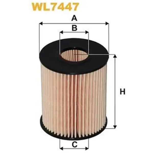 Filtru de ulei Wix Filters WL7447 WX-WL7447 photo 2 Filtru de ulei Wix Filters WL7447 WX-WL7447 photo 2