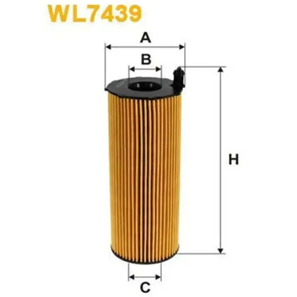Filtru de ulei Wix Filters WL7439 WX-WL7439 photo 2 Filtru de ulei Wix Filters WL7439 WX-WL7439 photo 2
