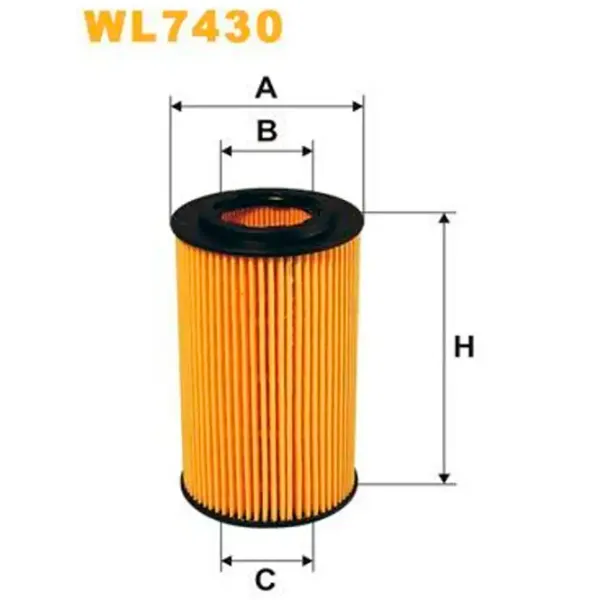 Масляный фильтр Wix Filters WL7430 WX-WL7430 photo 2 Масляный фильтр Wix Filters WL7430 WX-WL7430 photo 2