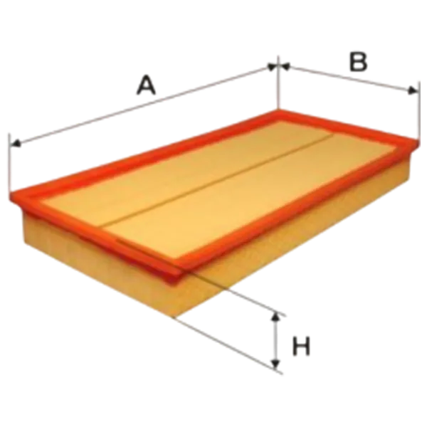 Filtru de aer Wix Filters WA6332 WX-WA6332 photo 6 Filtru de aer Wix Filters WA6332 WX-WA6332 photo 6