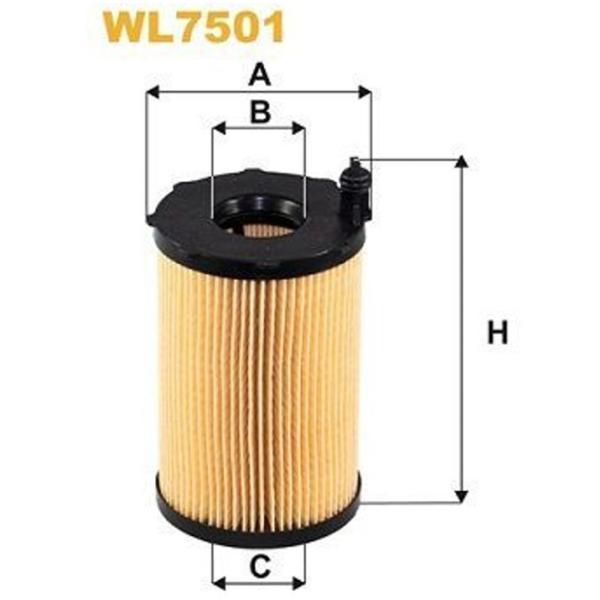 Масляный фильтр Wix Filters WL7501 WX-WL7501 photo 2