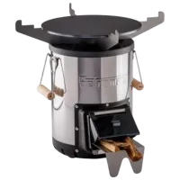 Placă pentru grătar Petromax Rocket Stove Oțel inoxidabil / Black photo 2