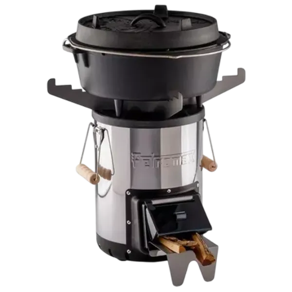  Пластина для гриля Petromax Rocket Stove Нержавеющая сталь / Черный photo 4