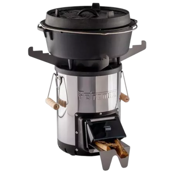  Пластина для гриля Petromax Rocket Stove Нержавеющая сталь / Черный photo 4