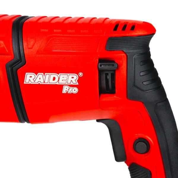 Ciocan rotopercutor Raider RDP-HD60 900 W / Red photo 3 Ciocan rotopercutor Raider RDP-HD60 900 W / Red photo 3