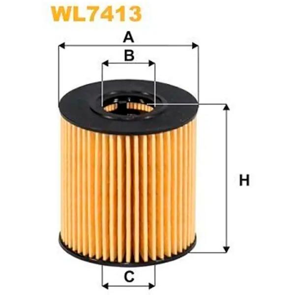 Filtru de ulei Wix Filters WL7413 WX-WL7413 photo 2 Filtru de ulei Wix Filters WL7413 WX-WL7413 photo 2