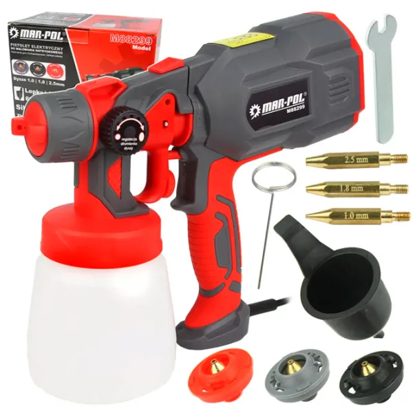Aerograf MAR-POL M88299 0.8 l/ Red photo 1