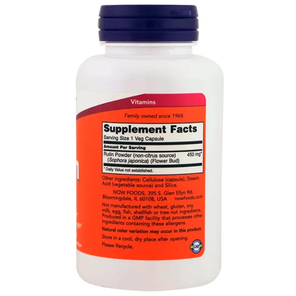 Vitamine Now Foods Rutin 100 photo 2 Vitamine Now Foods Rutin 100 photo 2