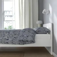 Кровать Ikea Askvoll 160 x 200 см / ЛДСП / Белый photo 2