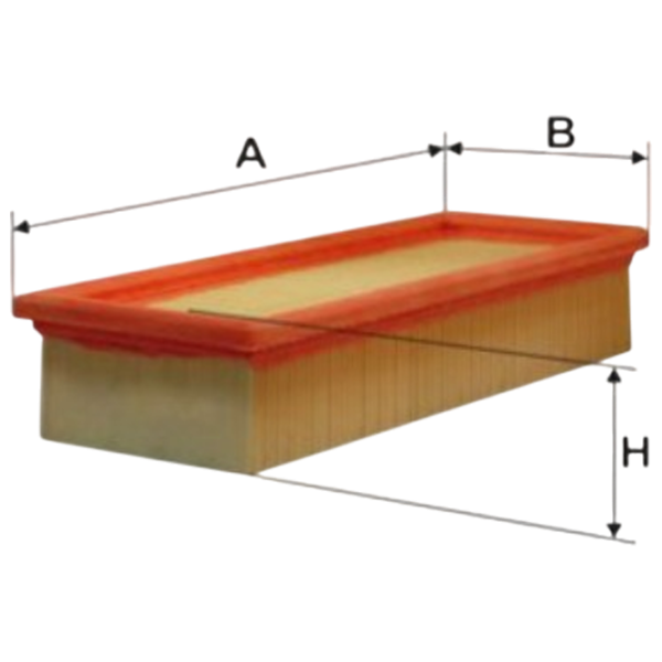 Filtru de aer Wix Filters WA6319 WX-WA6319 photo 6