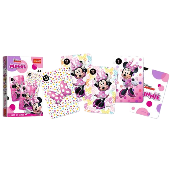 Настольная игра Trefl Minie 3+/ Игральные карты photo 1 Настольная игра Trefl Minie 3+/ Игральные карты photo 1