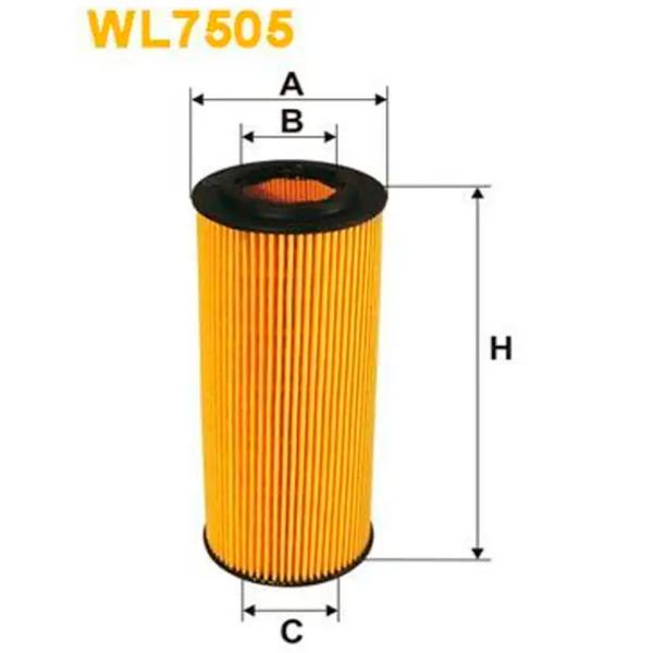 Filtru de ulei Wix Filters WL7505 WX-WL7505 photo 2 Filtru de ulei Wix Filters WL7505 WX-WL7505 photo 2