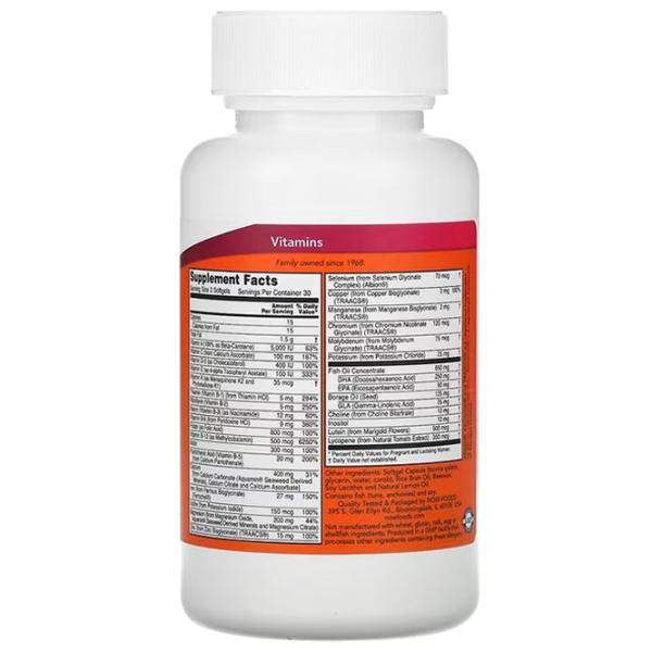 Vitamine și minerale Now Foods Prenatal Gels + DHA 90 photo 2 Vitamine și minerale Now Foods Prenatal Gels + DHA 90 photo 2