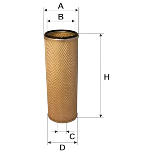 Filtru de aer Wix Filters 93343E WX-93343E photo 1 Filtru de aer Wix Filters 93343E WX-93343E photo 1