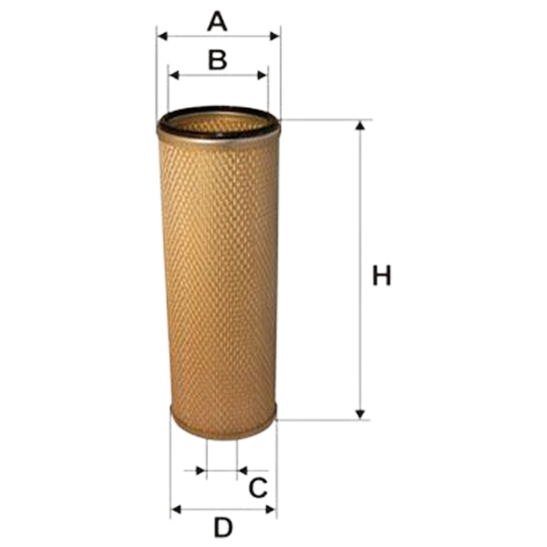 Filtru de aer Wix Filters 93343E WX-93343E photo 1 Filtru de aer Wix Filters 93343E WX-93343E photo 1