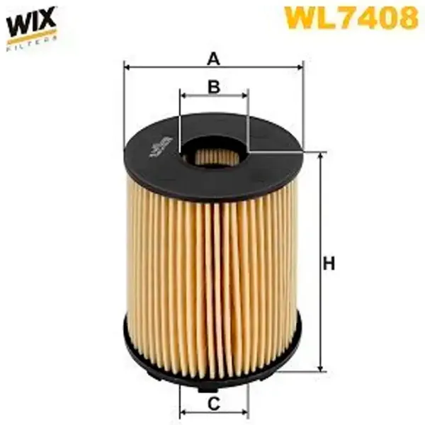 Filtru de ulei Wix Filters WL7408 WX-WL7408 photo 2