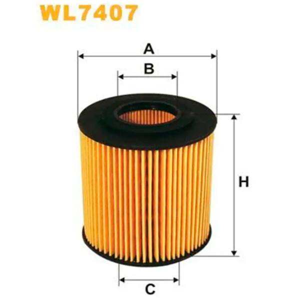 Filtru de ulei Wix Filters WL7407 WX-WL7407 photo 2 Filtru de ulei Wix Filters WL7407 WX-WL7407 photo 2