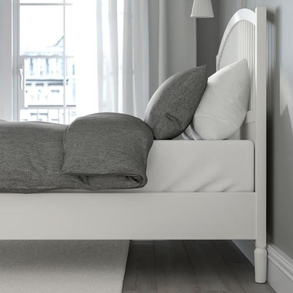 Кровать Ikea Tyssedal Lindbaden 140 x 200 см / Шпон / Белый photo 5 Кровать Ikea Tyssedal Lindbaden 140 x 200 см / Шпон / Белый photo 5