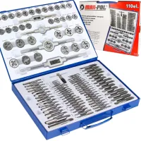 Набор метчиков и плашек MAR-POL M55875 Количество в наборе - 40