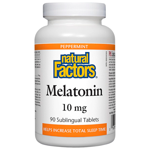 Vitamine și minerale Natural Factors MELATONIN 90 photo 1 Vitamine și minerale Natural Factors MELATONIN 90 photo 1