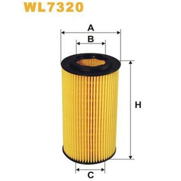 Масляный фильтр Wix Filters WL7320 WX-WL7320 photo 2