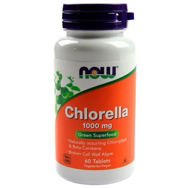 Vitamine Now Foods Chlorella 60 photo 1