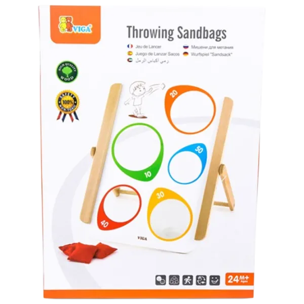 Настольная игра VIGA Target Throw 3+/ На скорость и реакцию photo 2 Настольная игра VIGA Target Throw 3+/ На скорость и реакцию photo 2