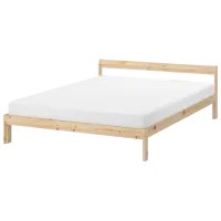 Кровать Ikea Neiden Lindbaden 140 x 200 см / Массив / Сонома