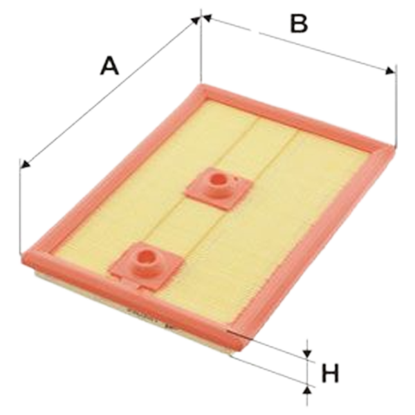 Filtru de aer Wix Filters WA9766 WX-WA9766 photo 1