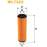 Filtru de ulei Wix Filters WL7322 WX-WL7322 photo 2