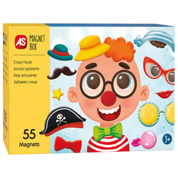 Настольная игра As Kids Crazy Faces 3+/ Развитие photo 1