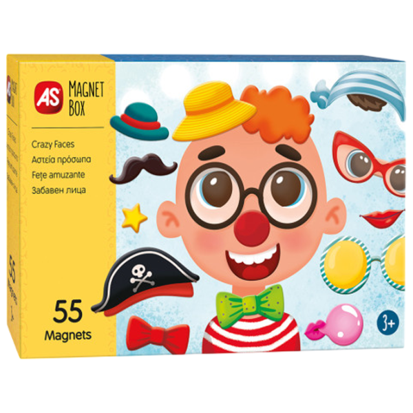 Настольная игра As Kids Crazy Faces 3+/ Развитие photo 1