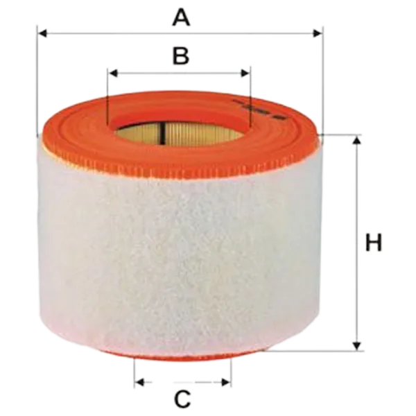 Filtru de aer Wix Filters WA9732 WX-WA9732 photo 1 Filtru de aer Wix Filters WA9732 WX-WA9732 photo 1