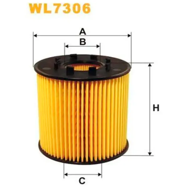 Масляный фильтр Wix Filters WL7306 WX-WL7306 photo 2