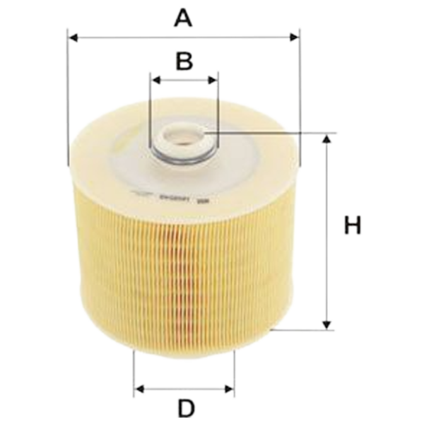 Воздушный фильтр Wix Filters WA9548 WX-WA9548 photo 4 Воздушный фильтр Wix Filters WA9548 WX-WA9548 photo 4