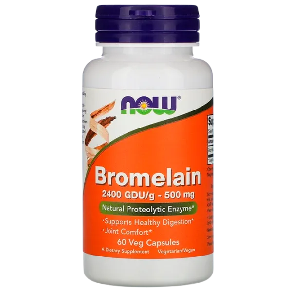 Витамины Now Foods Bromelain 60 photo 1 Витамины Now Foods Bromelain 60 photo 1