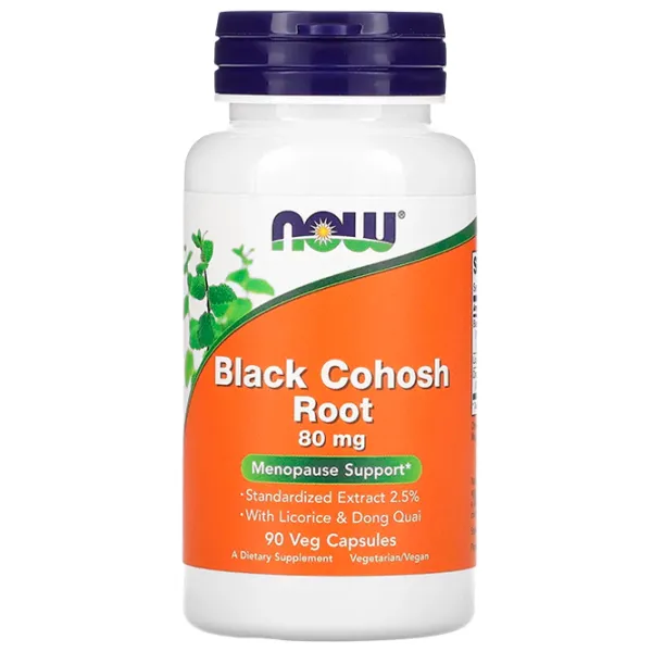 Supliment alimentar Now Foods Black Cohosh Root 90 photo 1 Supliment alimentar Now Foods Black Cohosh Root 90 photo 1