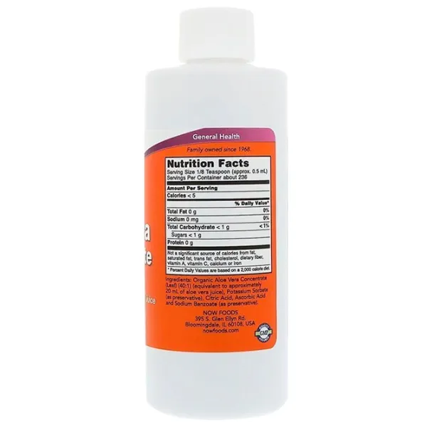 Supliment alimentar Now Foods Aloe Vera Concentrate  photo 3 Supliment alimentar Now Foods Aloe Vera Concentrate  photo 3